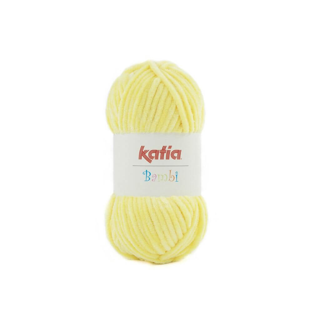 Katia Bambi 100 g, Farbe 329 Gelb – Synthetik bei Lieblingsgarn