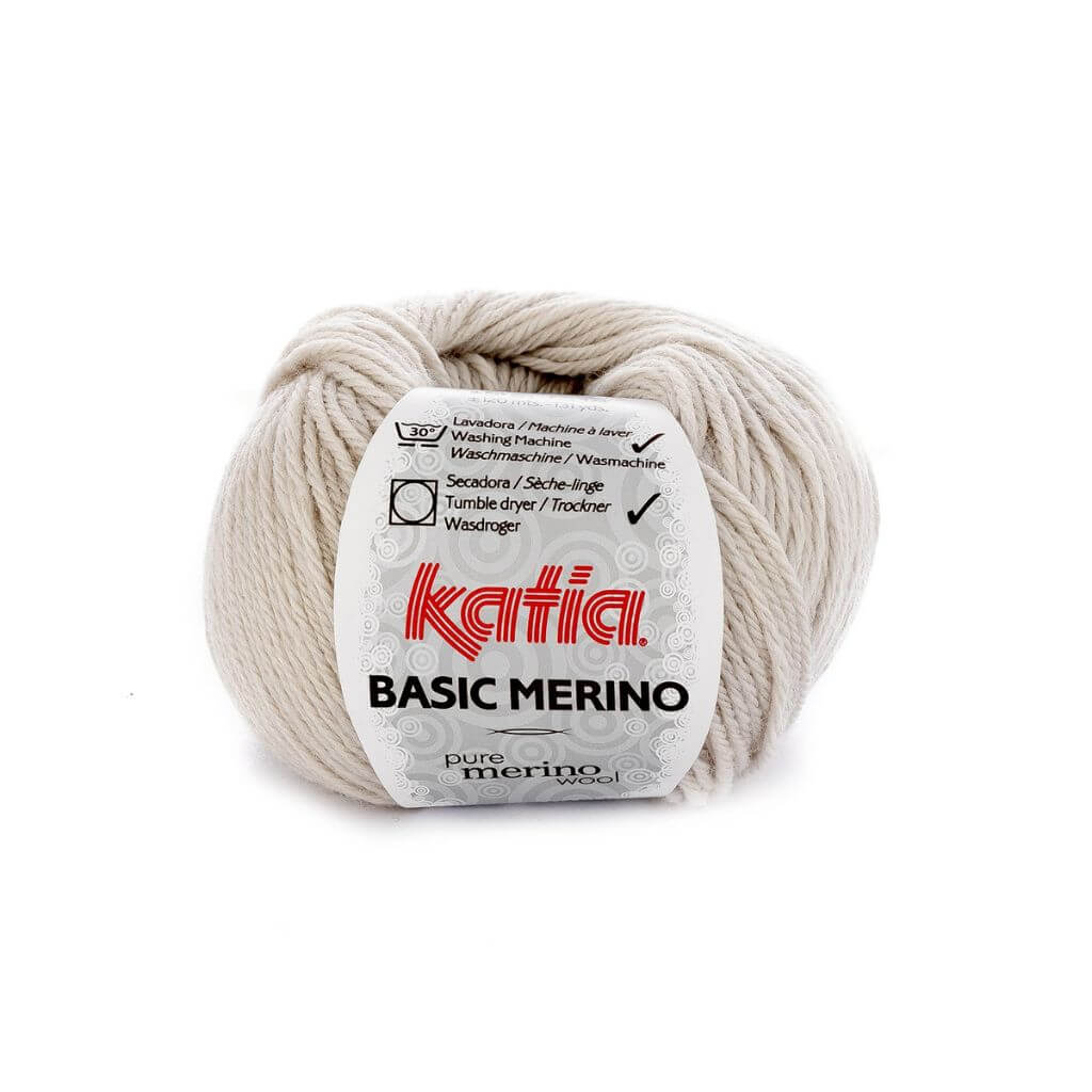 Katia Basic Merino, Farbe 11 Beige – Schurwolle und Synthetik bei Lieblingsgarn