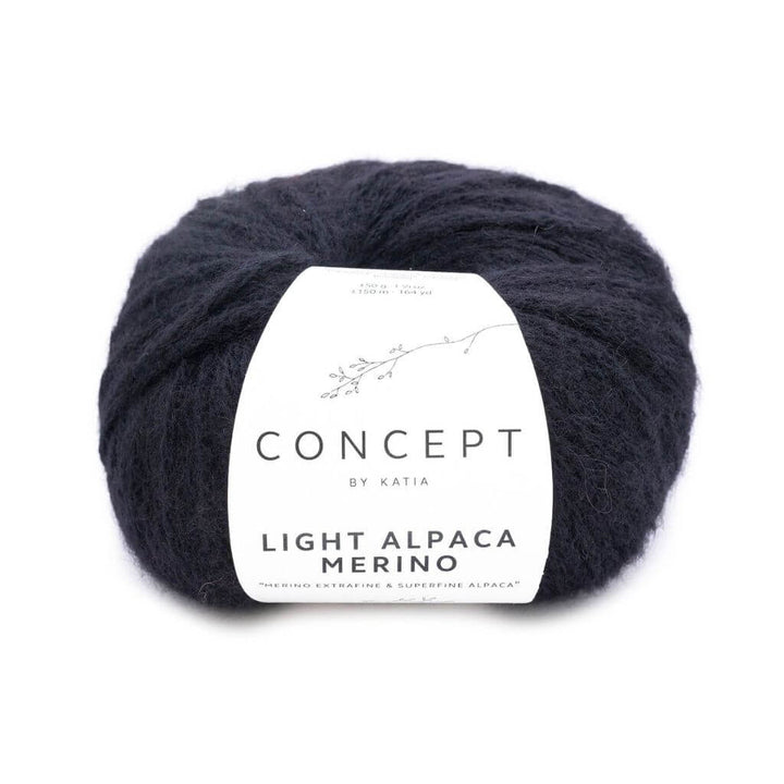 Katia Concept Light Alpaca Merino, Farbe 203 Schwarz – Alpaka, Schurwolle und Synthetik bei Lieblingsgarn