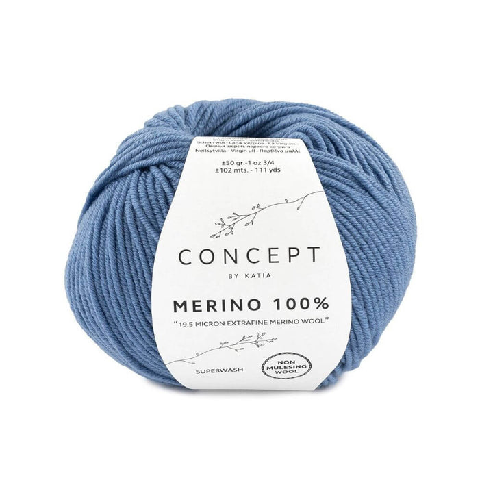 Katia Concept Merino 100 %, Farbe 58 Jeans – Merino bei Lieblingsgarn