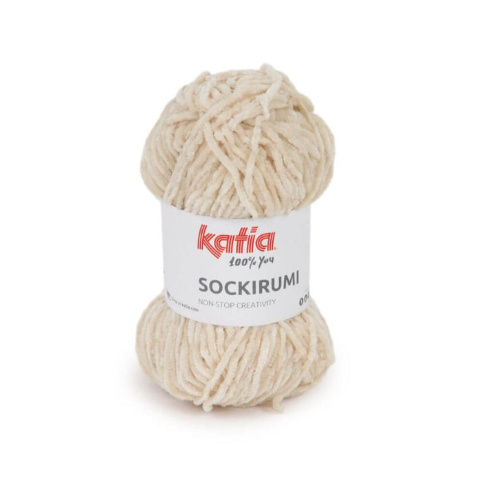 Katia Sockirumi, Farbe 0102 Beige – Synthetik bei Lieblingsgarn