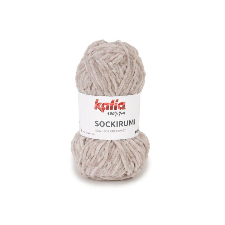 Katia Sockirumi, Farbe 0107 Hellgrau – Synthetik bei Lieblingsgarn