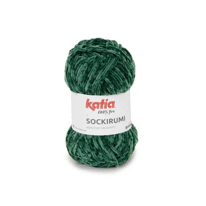 Katia Sockirumi, Farbe 0109 Flaschengrün – Synthetik bei Lieblingsgarn