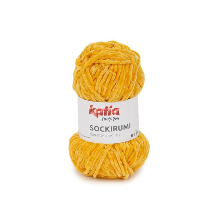 Katia Sockirumi, Farbe 0111 Gelb – Synthetik bei Lieblingsgarn