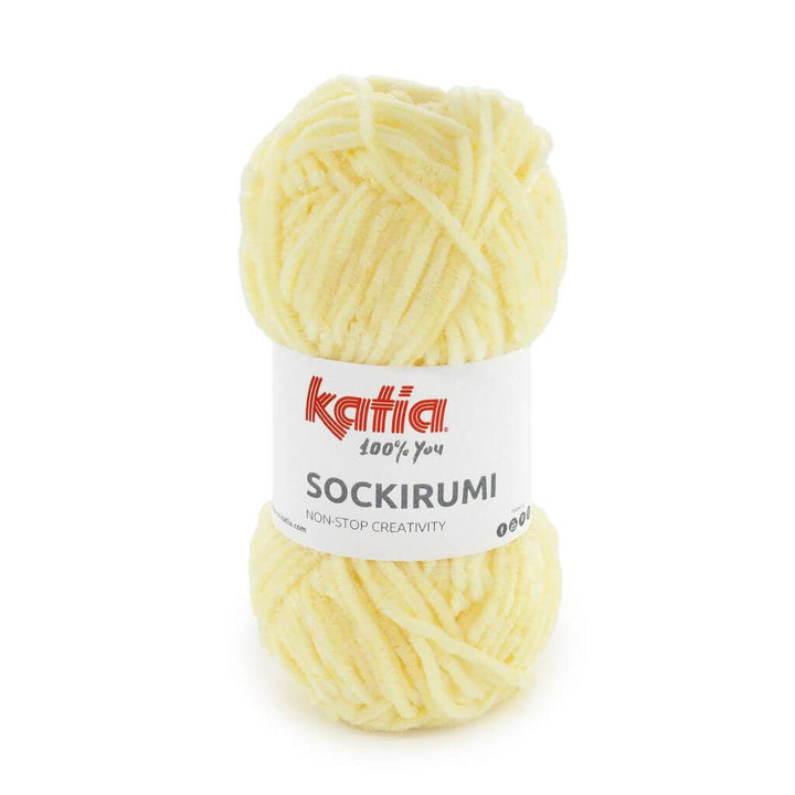 Katia Sockirumi, Farbe 0112 Hellgelb – Synthetik bei Lieblingsgarn
