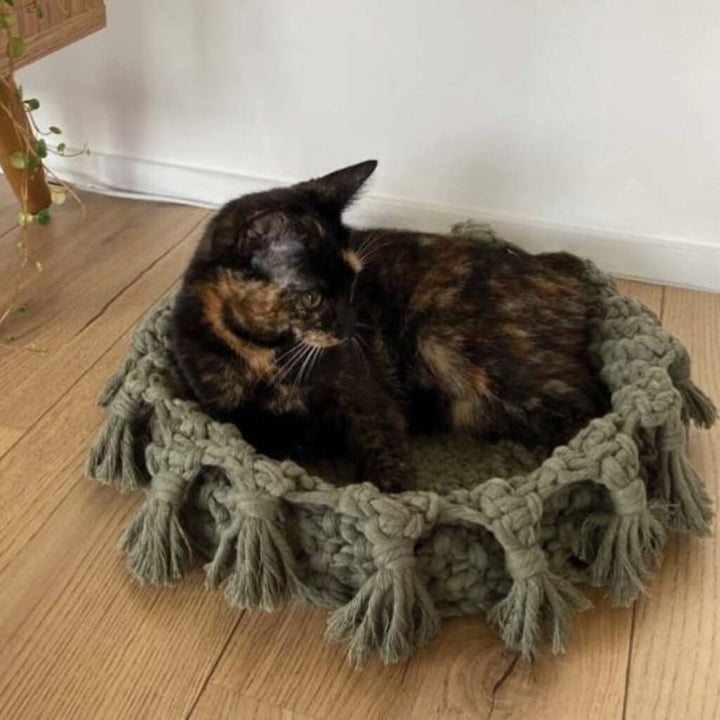 Durable Pattern Katzenkörbe Makramee Durable Rope (PDF) bei bei bei bei Lieblingsgarn
