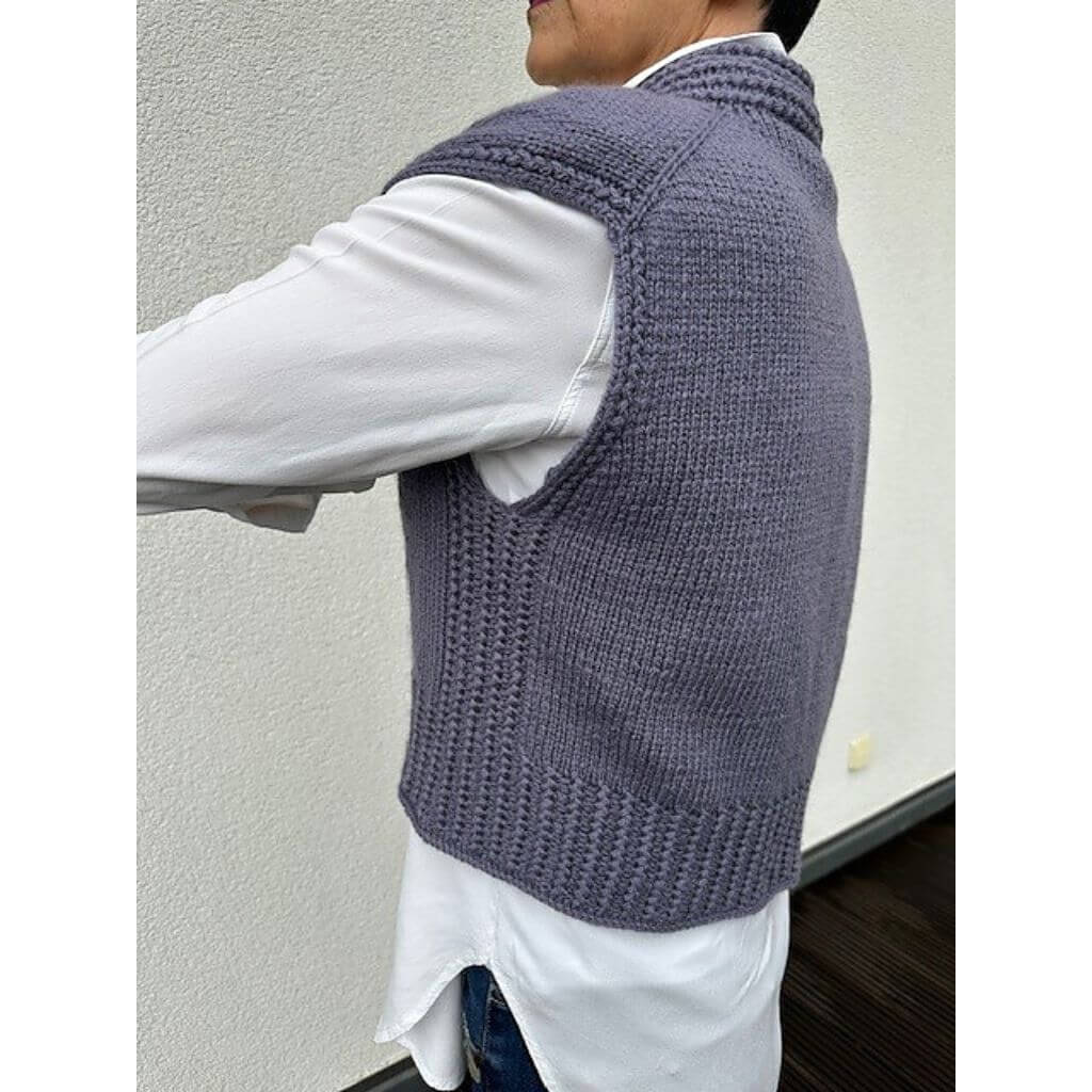 Kerstin Ritter Pattern Brienne Vest Strickanleitung - Kerstin Riter (PDF) bei bei bei bei Lieblingsgarn