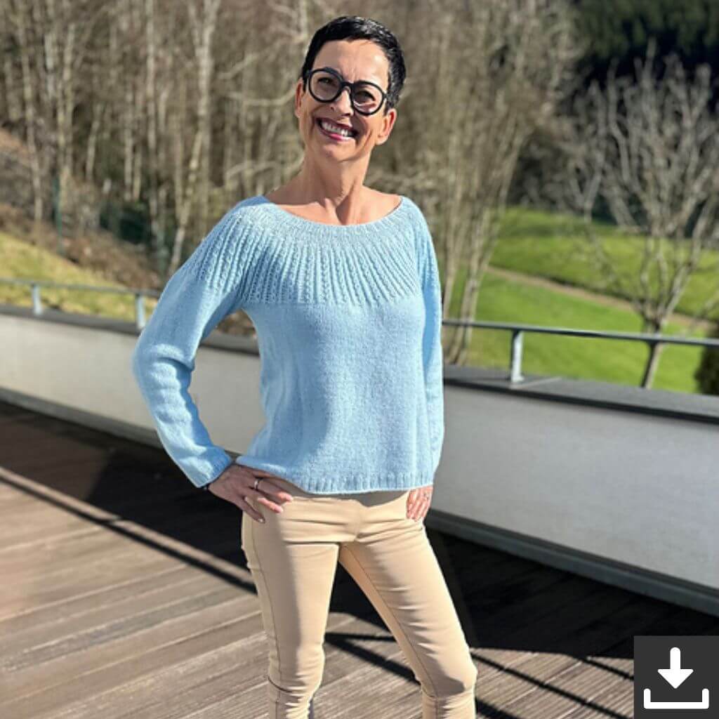 Kerstin Ritter Pattern Cersei Tee Strickanleitung - Kerstin Ritter (PDF) bei bei bei bei Lieblingsgarn