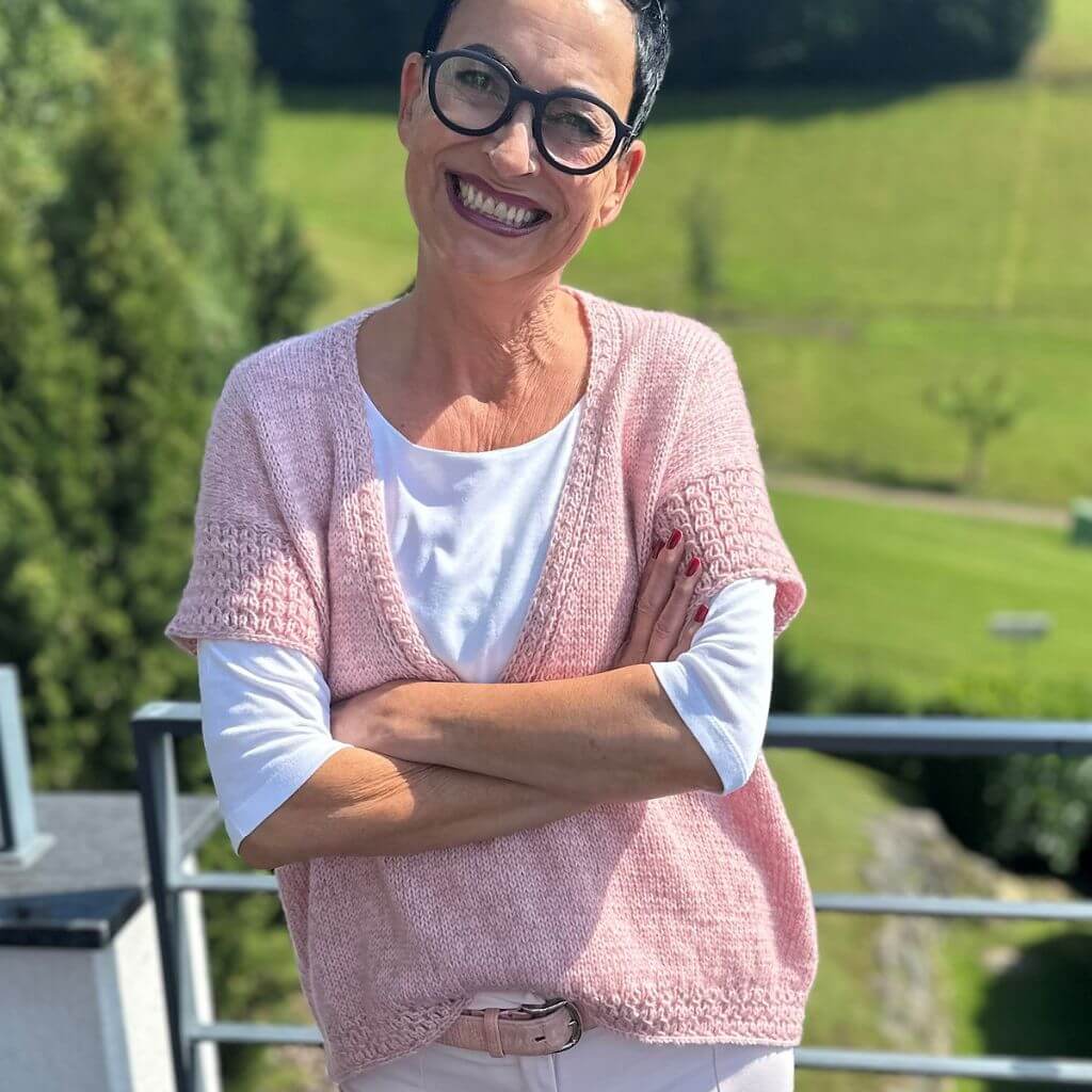 Kerstin Ritter Pullunder Ros V-Neck Strickanleitung - Kerstin Ritter (PDF) bei bei bei bei bei bei bei bei Lieblingsgarn