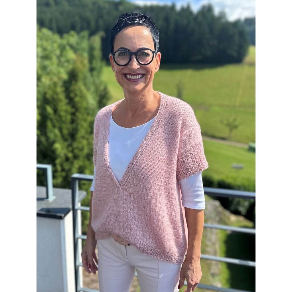 Kerstin Ritter Pullunder Ros V-Neck Strickanleitung - Kerstin Ritter (PDF) bei bei bei bei bei bei bei bei Lieblingsgarn