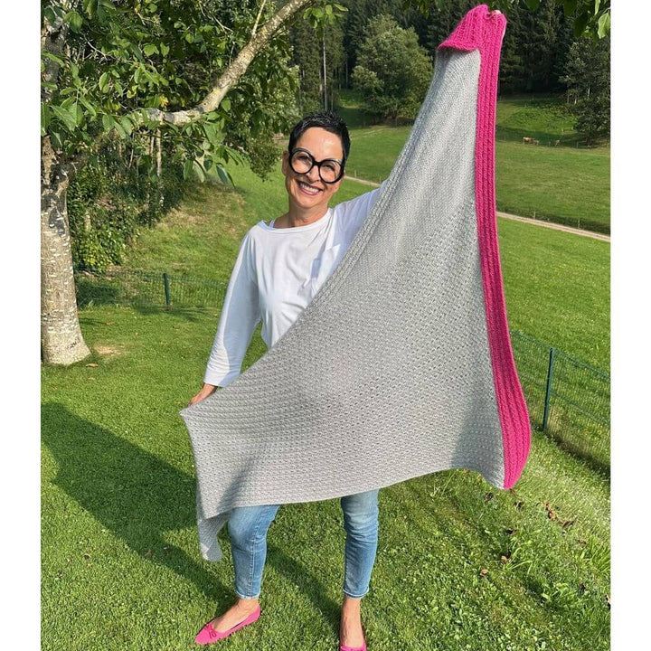 Kerstin Ritter Schal Ros V-Shawl Strickanleitung - Kerstin Ritter (PDF) bei bei bei bei Lieblingsgarn