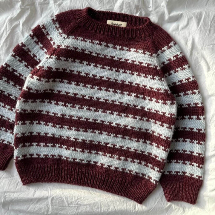 PetiteKnit Pattern Kinder Pullover Key Sweater Junior Strickanleitung - PetiteKnit (Heft) bei bei bei bei Lieblingsgarn