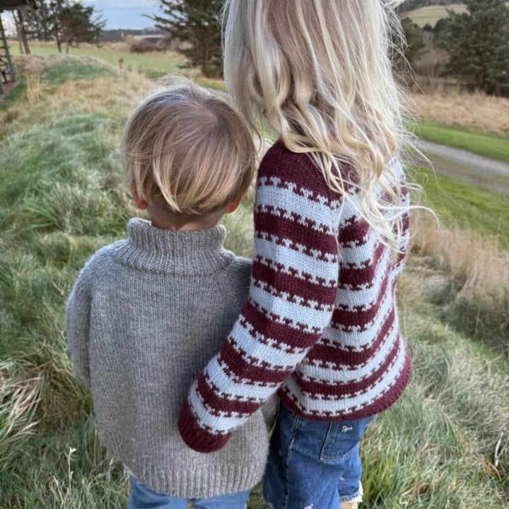 PetiteKnit Pattern Kinder Pullover Key Sweater Junior Strickanleitung - PetiteKnit (Heft) bei bei bei bei Lieblingsgarn