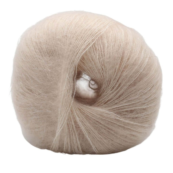 Kremke Kid Cotton, Farbe 02 Beige – Baumwolle und Mohair bei Lieblingsgarn