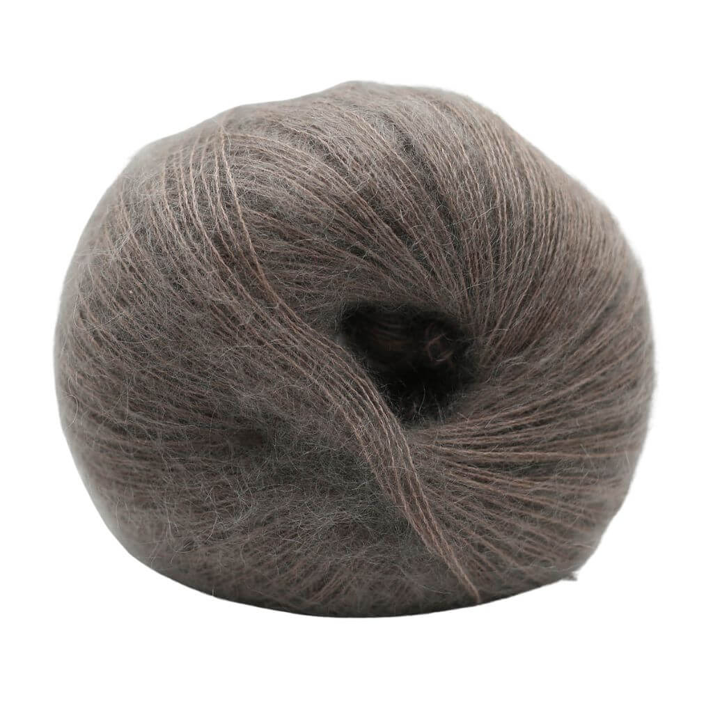 Kremke Kid Cotton, Farbe 04 Brown Grey – Baumwolle und Mohair bei Lieblingsgarn
