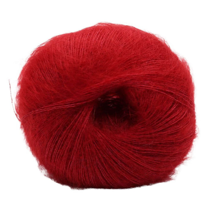 Kremke Kid Cotton, Farbe 12 Red Wine – Baumwolle und Mohair bei Lieblingsgarn