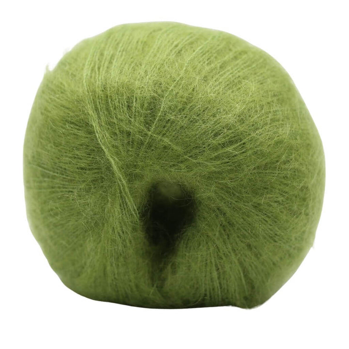 Kremke Kid Cotton, Farbe 15 Meadow Green – Baumwolle und Mohair bei Lieblingsgarn
