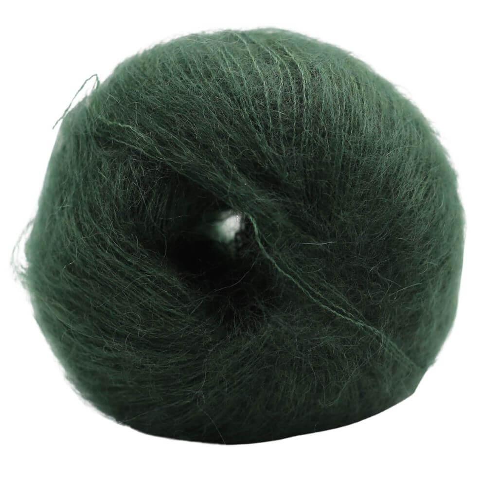 Kremke Kid Cotton, Farbe 17 Green – Baumwolle und Mohair bei Lieblingsgarn
