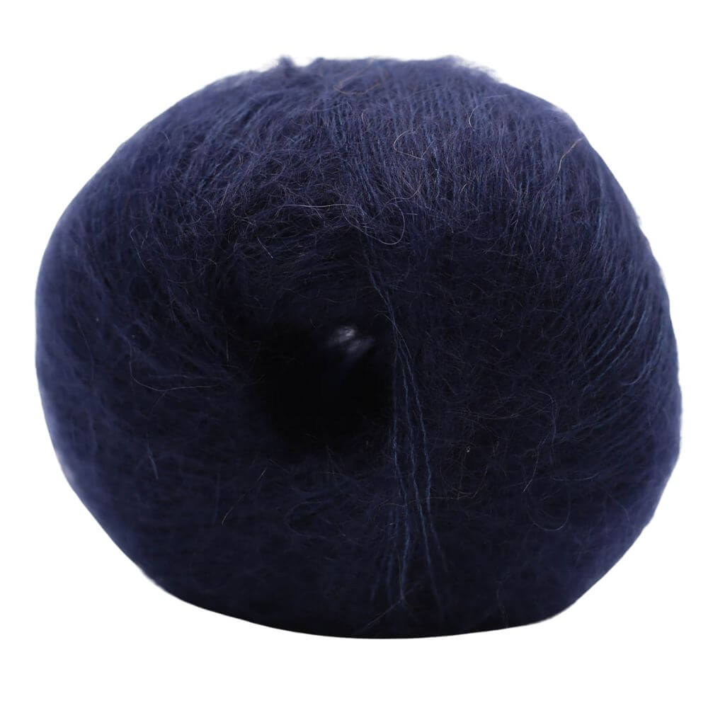 Kremke Kid Cotton, Farbe 26 Navy Blue – Baumwolle und Mohair bei Lieblingsgarn