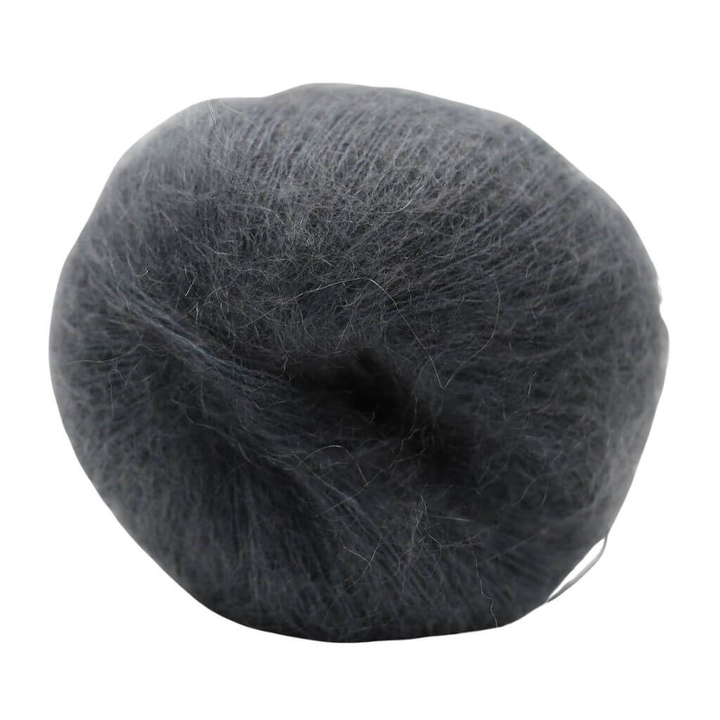Kremke Kid Cotton, Farbe 30 Dark Grey – Baumwolle und Mohair bei Lieblingsgarn
