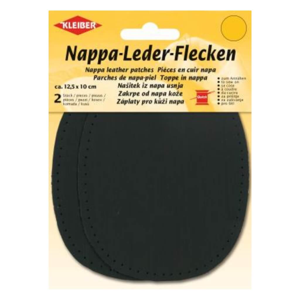 Kleiber Nappa-Leder Flicken schwarz bei bei bei bei Lieblingsgarn