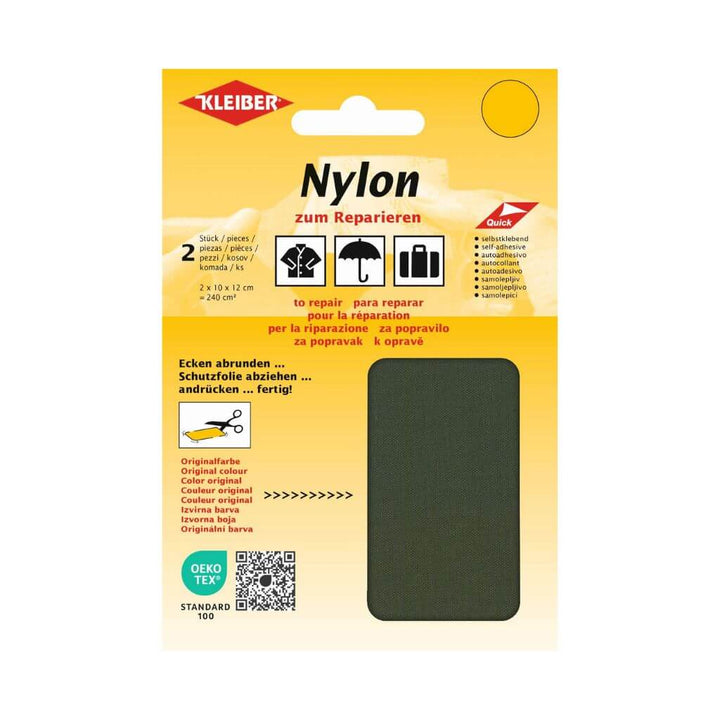 Kleiber Nylon-Flicken, Farbe 51 Olive – Synthetik bei Lieblingsgarn