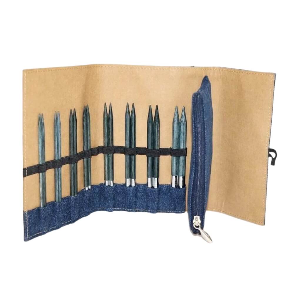 KnitPro KnitPro Nadelspitzen-Set Indigo 128 mm Lieblingsgarn