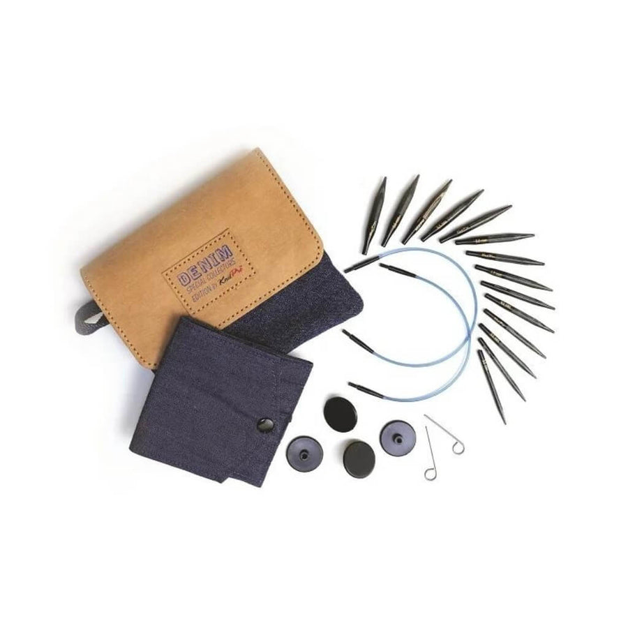 KnitPro Nadelspitzen-Set Indigo 50 mm Lieblingsgarn
