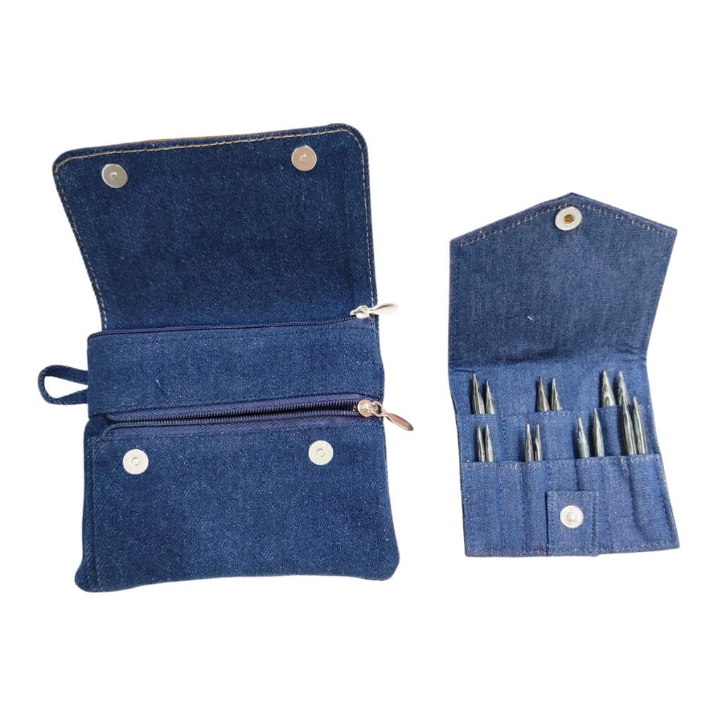 KnitPro KnitPro Nadelspitzen-Set Indigo 50 mm Lieblingsgarn