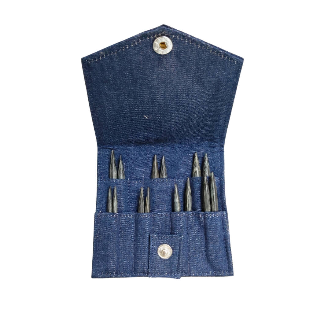 KnitPro KnitPro Nadelspitzen-Set Indigo 50 mm Lieblingsgarn