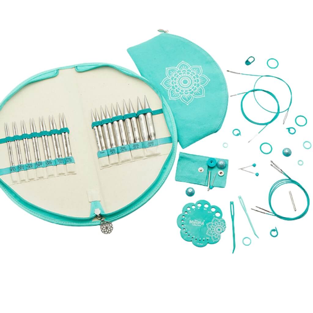 KnitPro Mindful Nadelspitzen-Set Gratitude bei bei bei bei bei bei bei Lieblingsgarn