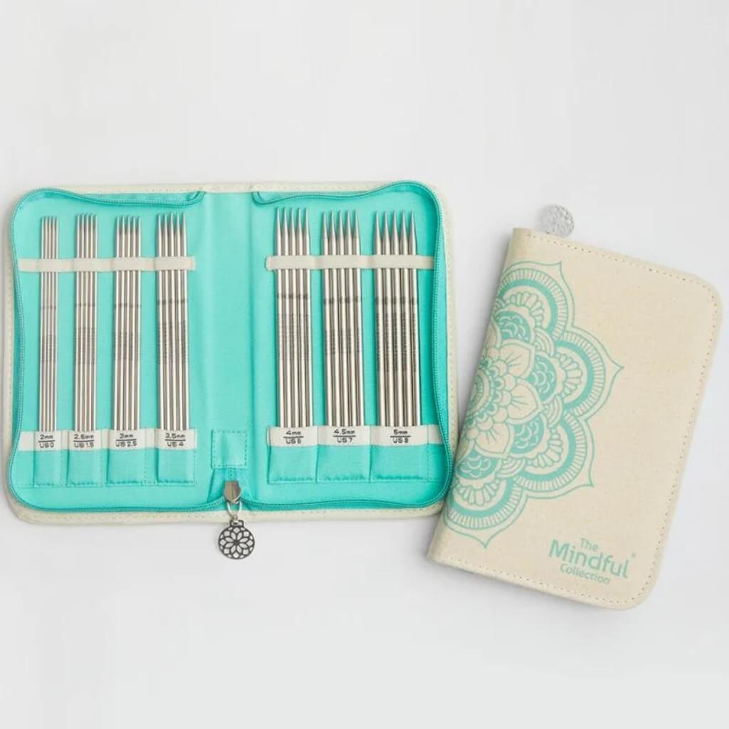 KnitPro Mindful Grateful Sockenstricknadel-Set 15 cm bei bei bei bei bei bei bei Lieblingsgarn