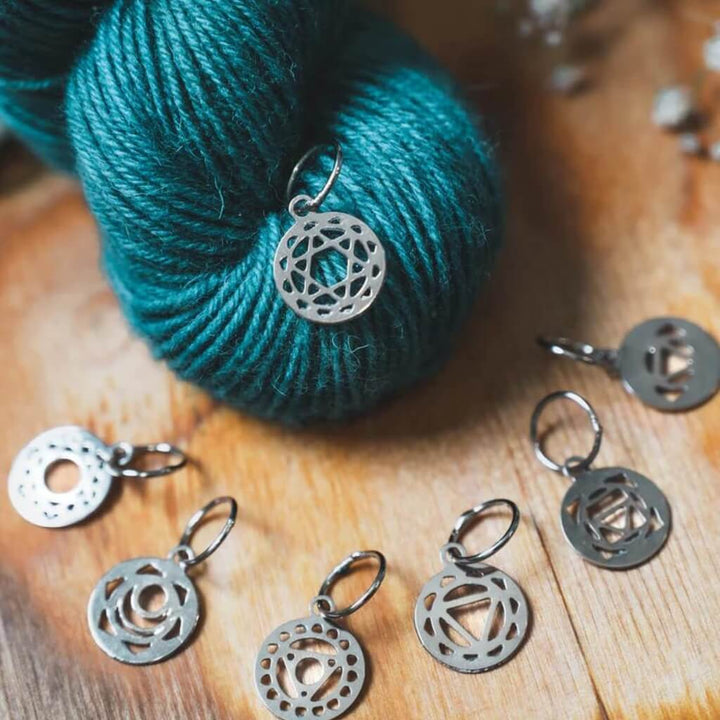 KnitPro Mindful Chakra Maschenmarkierer 10 Stück bei bei bei bei Lieblingsgarn