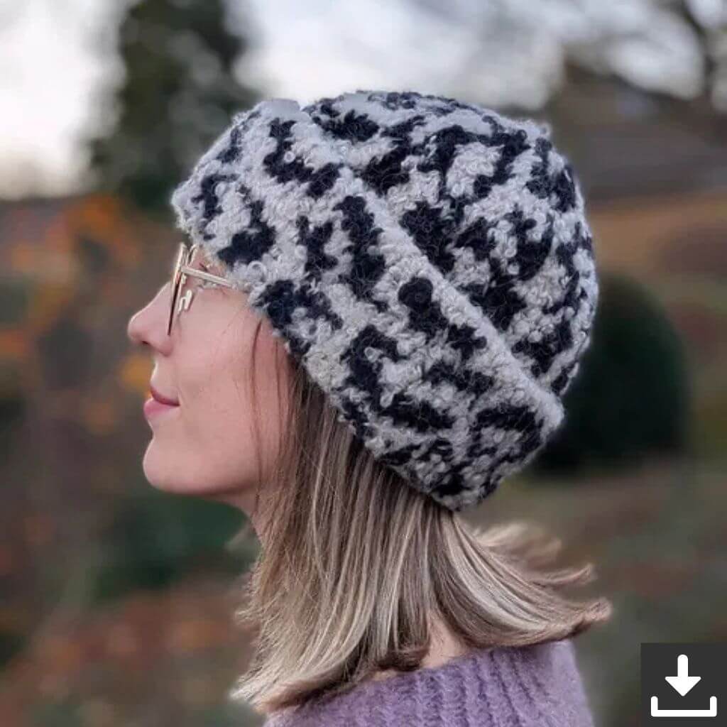 Knitmitjo Pattern Mütze Fluffy Cat Hat Strickanleitung - KnitmitJo (PDF) bei bei bei bei Lieblingsgarn