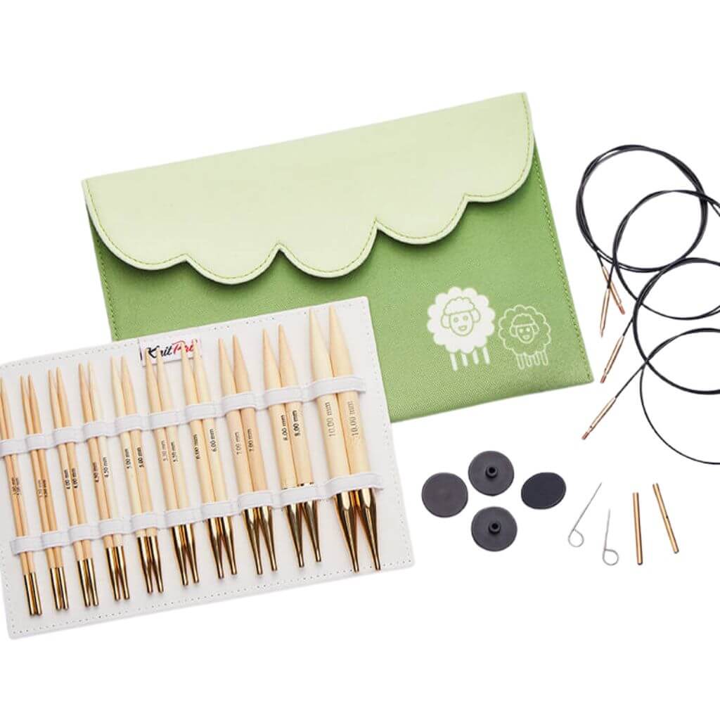 KnitPro Bamboo Deluxe Nadelspitzen Set bei bei bei bei Lieblingsgarn