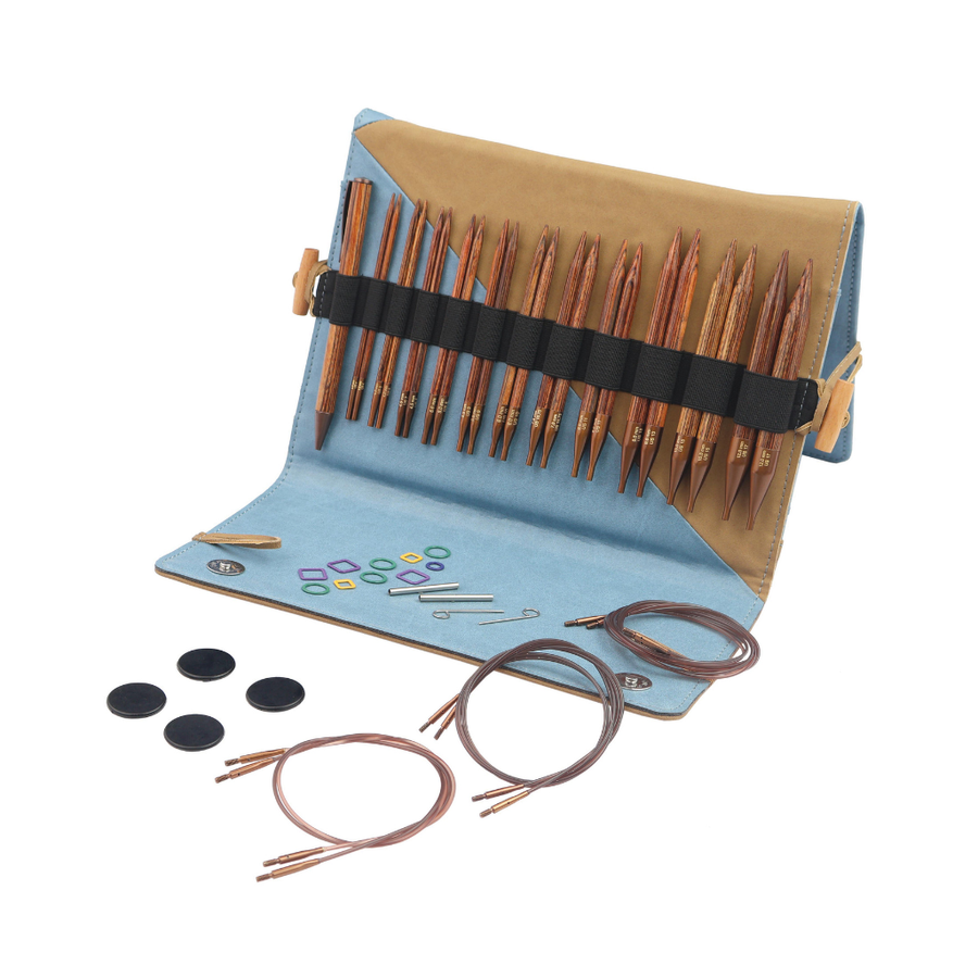 KnitPro KnitPro Ginger Regal Nadelspitzenset - austauschbare Nadelspitzen Lieblingsgarn