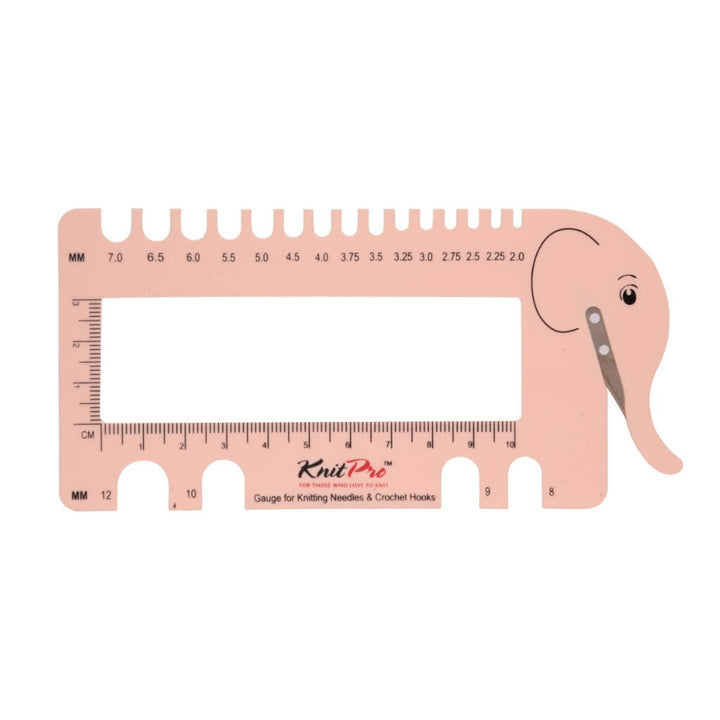 KnitPro Nadelmaß Elefant rosa bei bei bei bei bei bei bei Lieblingsgarn