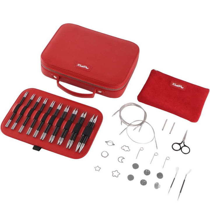 KnitPro Karbonz Élan Premium Geschenkset bei bei bei bei Lieblingsgarn