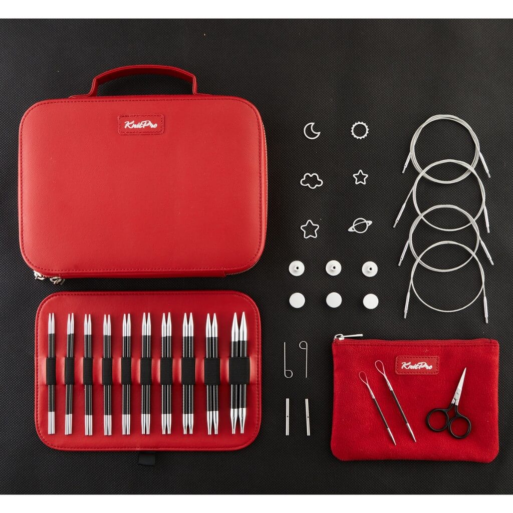 KnitPro Karbonz Élan Premium Geschenkset bei bei bei bei Lieblingsgarn