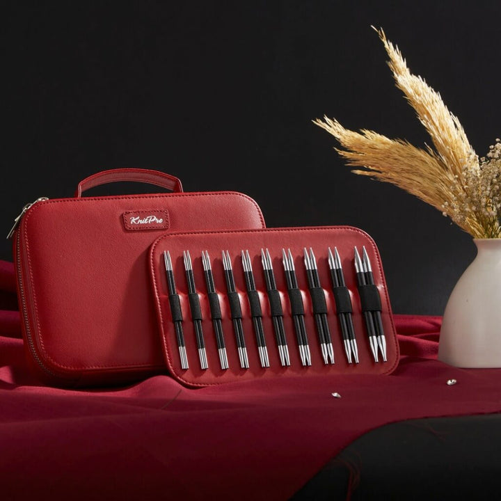 KnitPro Karbonz Élan Premium Geschenkset bei bei bei bei Lieblingsgarn