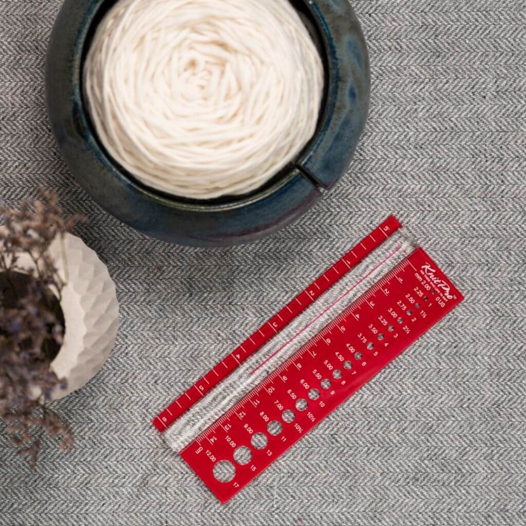 KnitPro Nadelschablone bei bei bei bei bei Lieblingsgarn