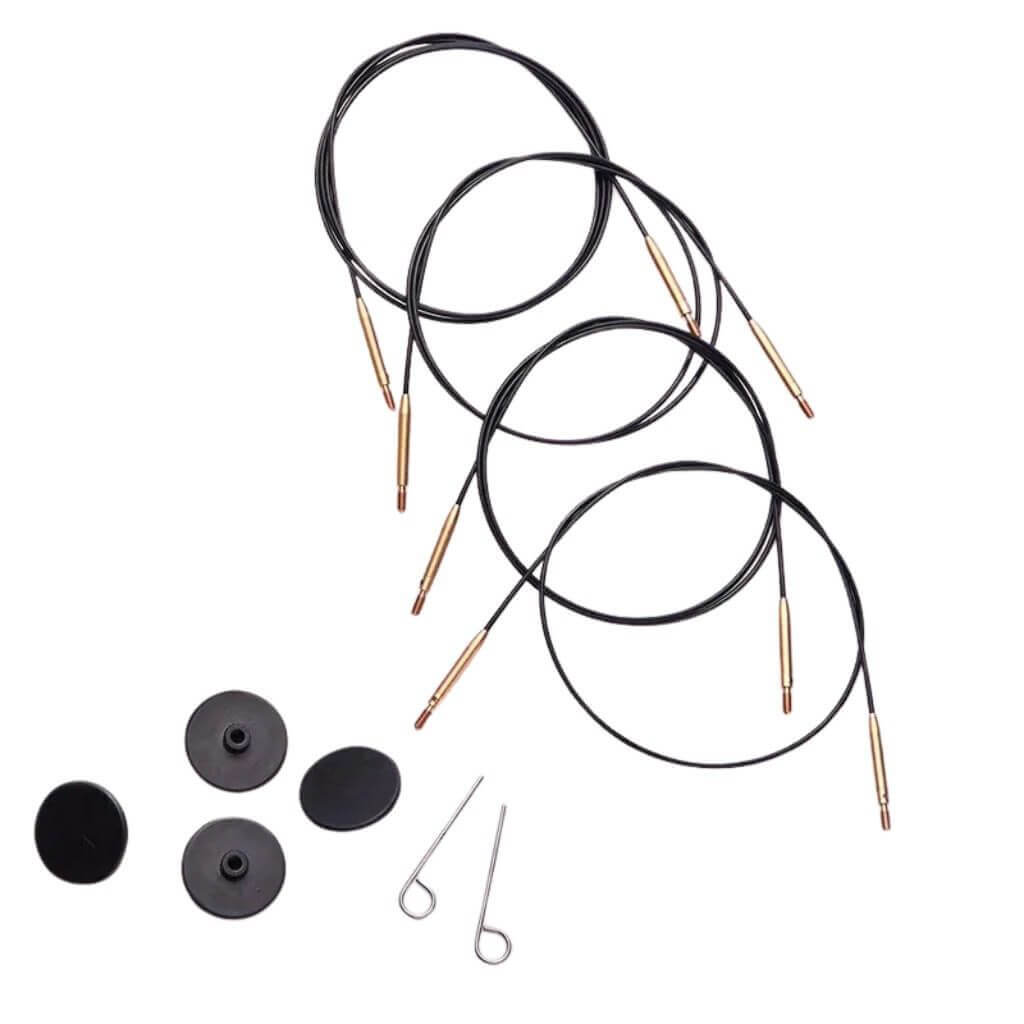 KnitPro Nadelseil Swivel 360° schwarz bei bei bei bei bei bei bei bei bei bei bei bei bei bei bei bei bei bei Lieblingsgarn