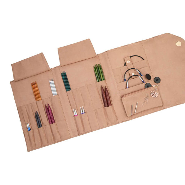 KnitPro Nadeltasche für diverse Nadeln beige bei bei bei bei bei bei bei Lieblingsgarn