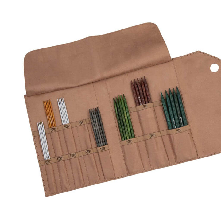 KnitPro Nadeltasche für Nadelspiele Beige bei bei bei bei Lieblingsgarn