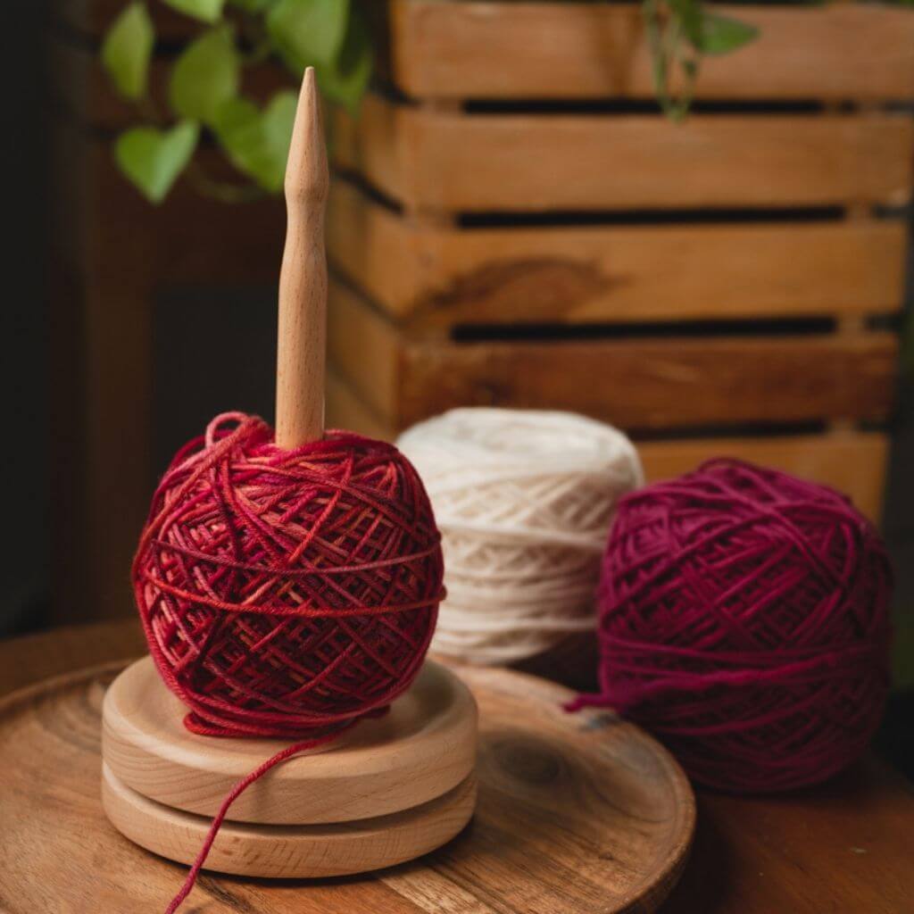 KnitPro Natural Wollabwickler bei bei bei bei Lieblingsgarn