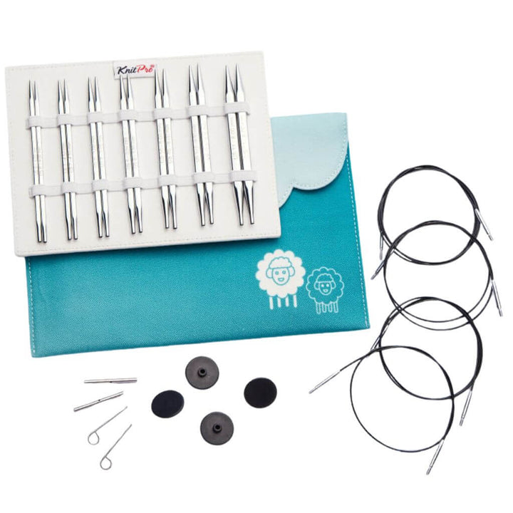 KnitPro Nova Cubics Deluxe Nadelspitzen Set bei bei bei bei Lieblingsgarn