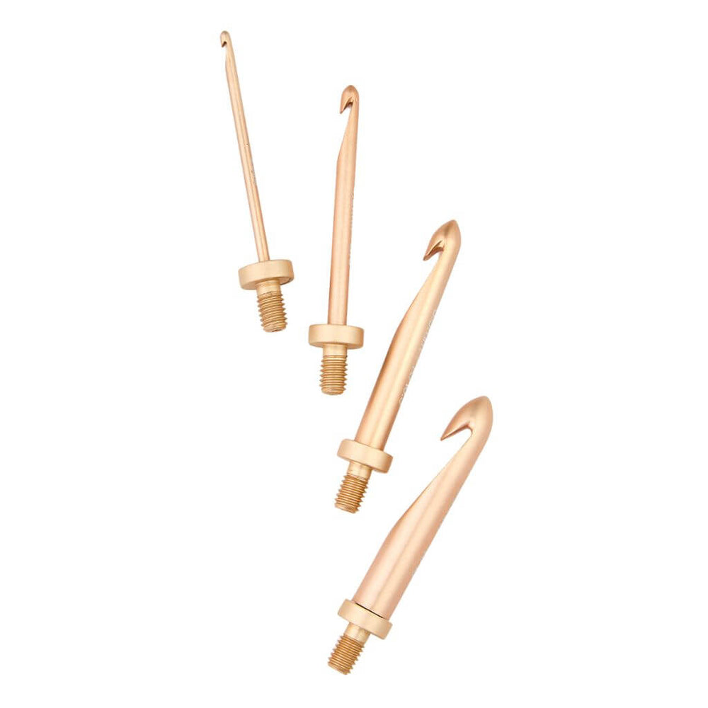 KnitPro KnitPro austauschbare Häkelnadeln Oasis Rose Gold Lieblingsgarn