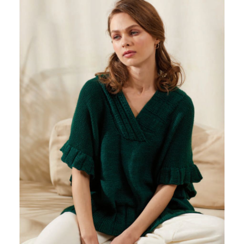 KnitPro Pattern Pullunder Ruffle Rib Strickanleitung - Knitpro (Heft) bei bei bei bei Lieblingsgarn
