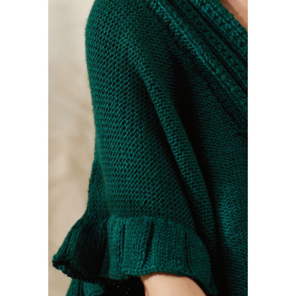 KnitPro Pattern Pullunder Ruffle Rib Strickanleitung - Knitpro (Heft) bei bei bei bei Lieblingsgarn