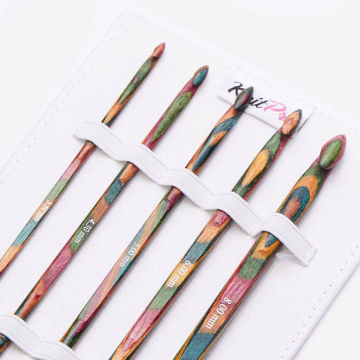 KnitPro Symfonie Holz Häkelnadel Set 3.50-8.00mm bei bei bei bei bei bei bei Lieblingsgarn